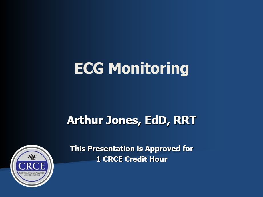 Title Page AARC ECG