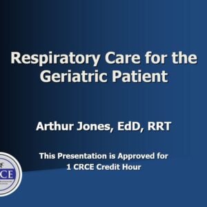 Respiratory Care for the Geriatric Patient