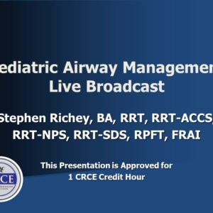 Pediatric Airway Management Live Broadcast