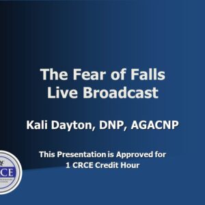 The Fear of Falls Live Broadcast