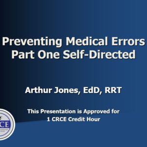 Preventing Medical Errors Part One Self-Directed