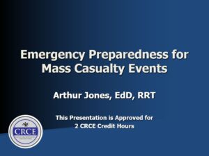 Emergency Preparedness for Mass Casualty Events - Respiratory Associates