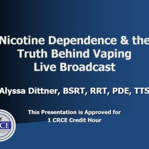 Nicotine Dependence & the Truth Behind Vaping Live Broadcast