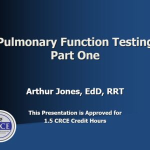 Pulmonary Function Testing Part One
