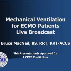 Mechanical Ventilation for ECMO Patients Live Broadcast