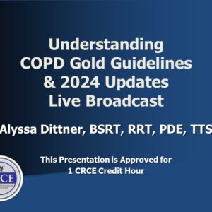 Understanding COPD GOLD Guidelines & 2024 Updates Live Broadcast