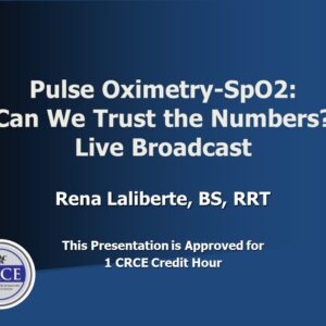 Pulse Oximetry-SpO2: Can We Trust the Numbers? Live Broadcast
