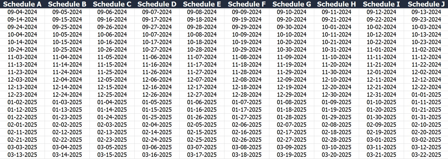 Schedule Dates-14