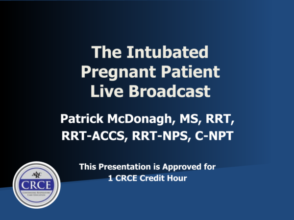 Intubated Pregnant