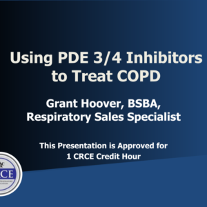 Using PDE 3/4 Inhibitors to Treat COPD Live Broadcast