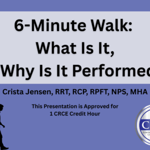 6-Minute Walk: What Is It, & Why Is It Performed? Live Broadcast