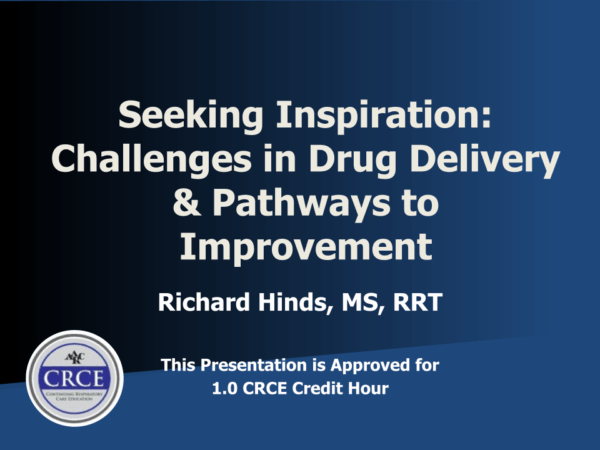 Seeking Inspiration: Challenges in Drug Delivery & Pathways to Improvement Live Broadcast