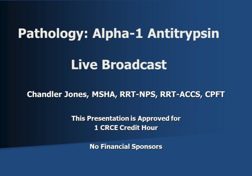 Alpha-1 Antitrypsin Chandler Jones Broadcast Slide 1-1