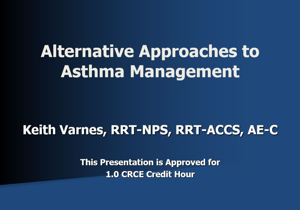 Alt Asthma Mgmt Title Page