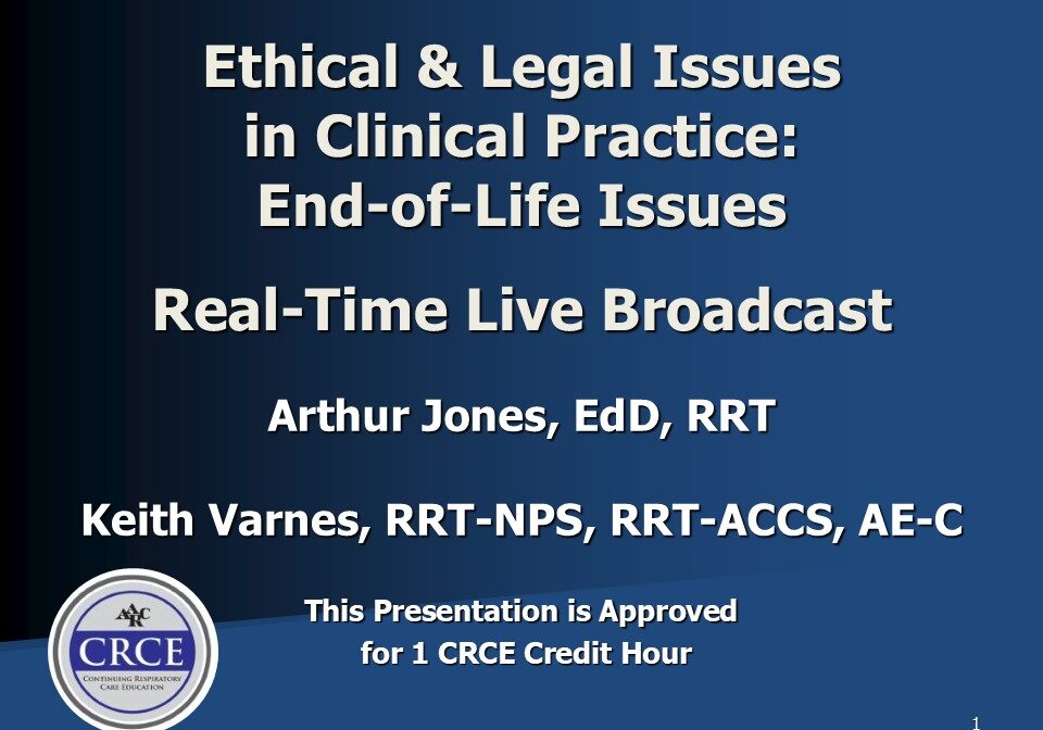 Ethics - End-of-Life New Broadcast Slide 1