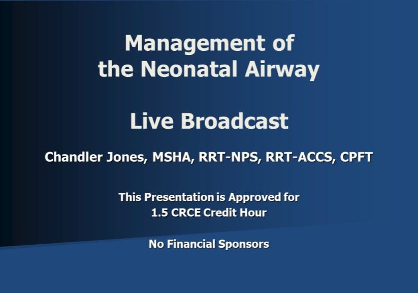 Mgt Neo Airway Chandler Jones RTLB Slide 1