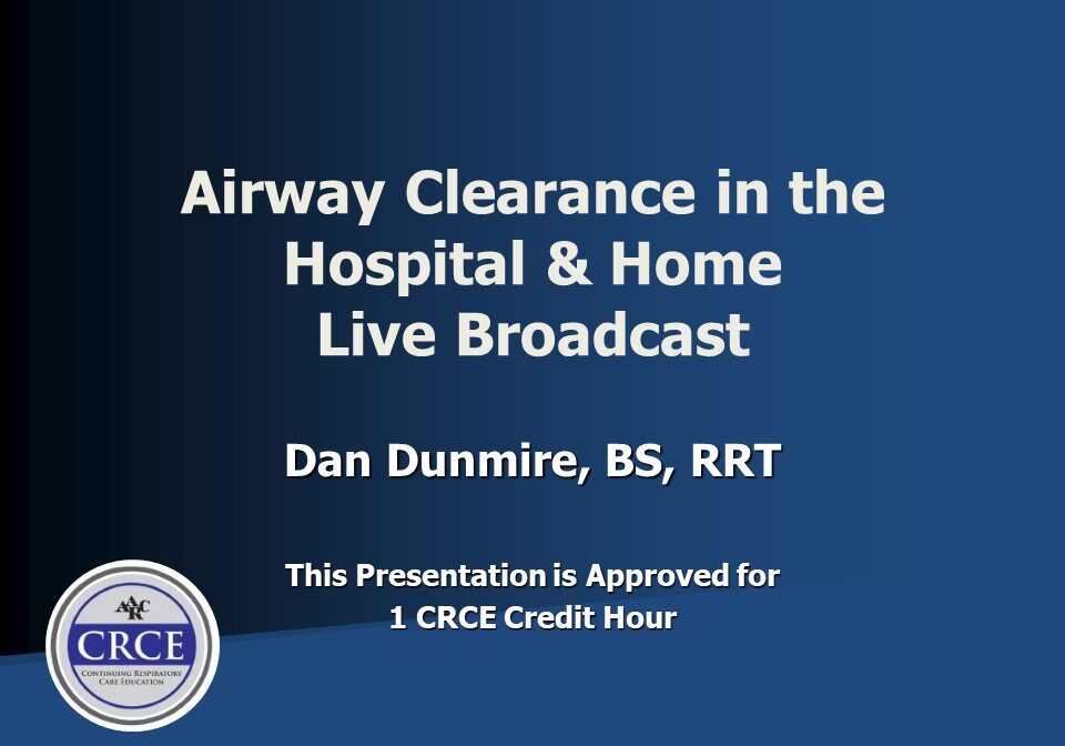 RTLB Airway Clearance Hospital DD