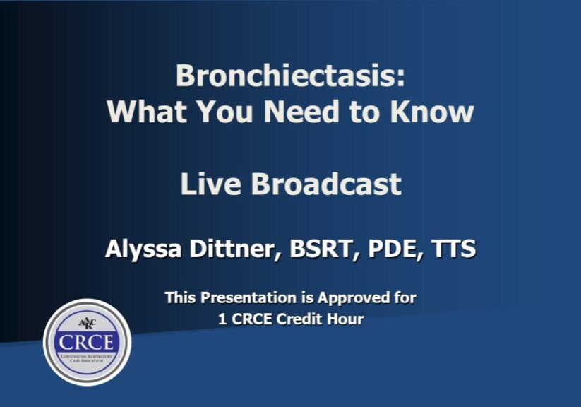 RTLB Bronchiectasis AD