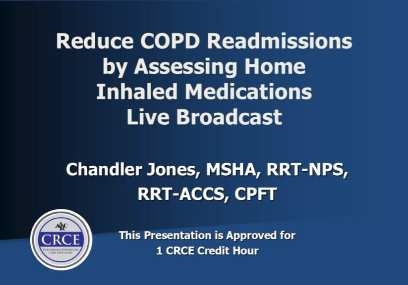 RTLB COPD Home Meds CJ