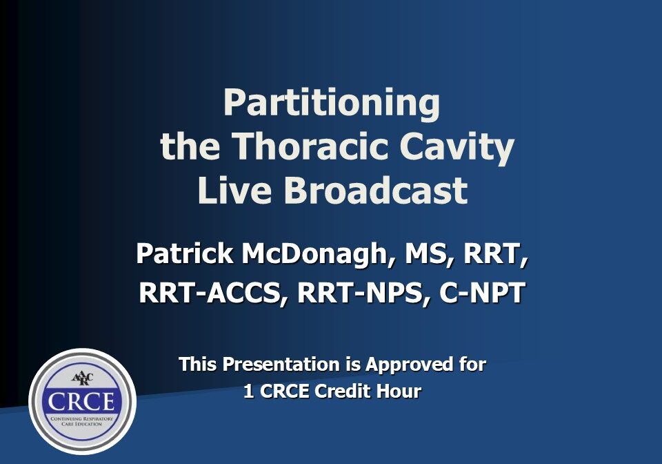 RTLB Part Thoracic Cav PM