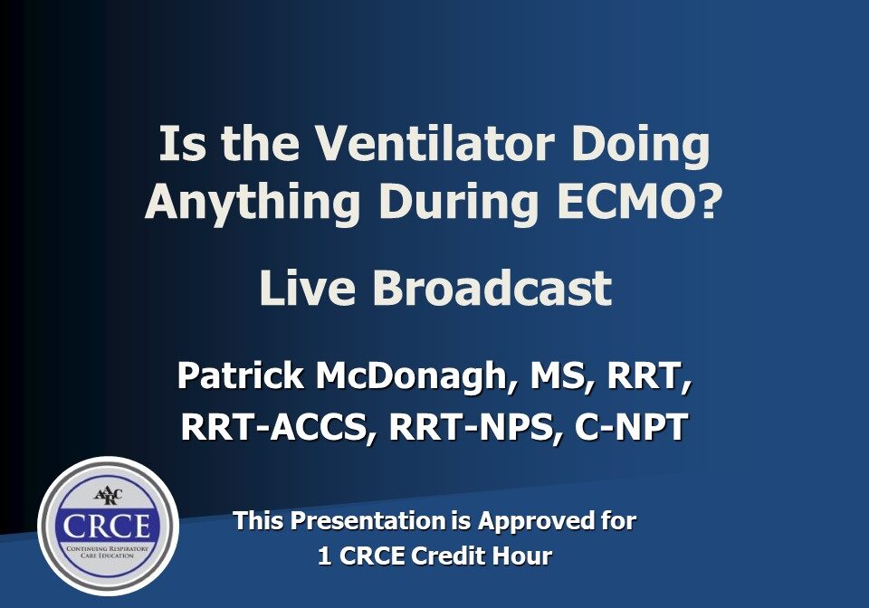 RTLB Vent During ECMO PD