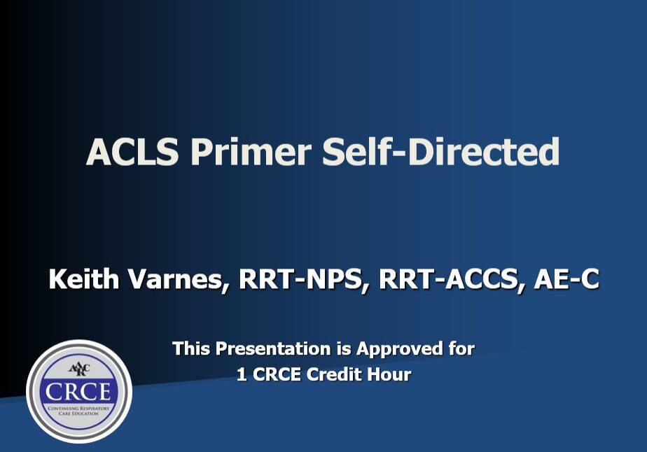 Title Page AARC ACLS SD