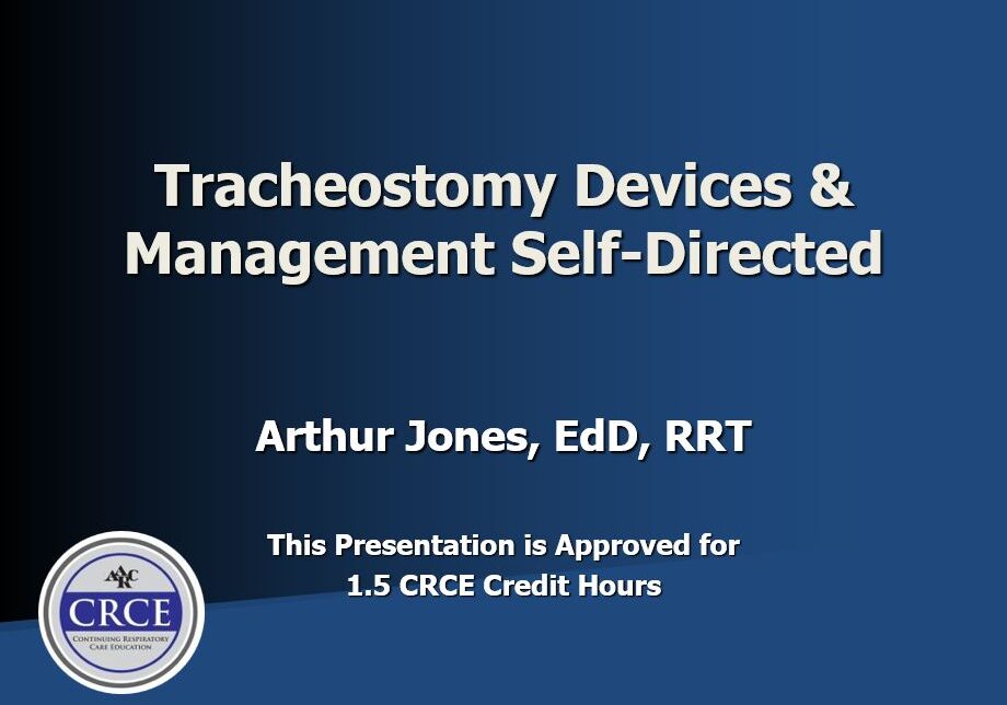Title Page AARC TRACH SD