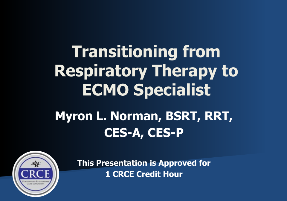 Transitioning to ECMO Specialist.pptx